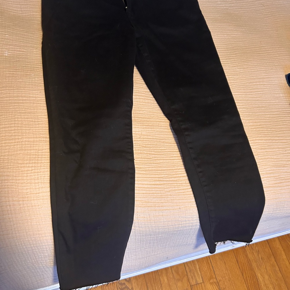 Good American skinny black denim